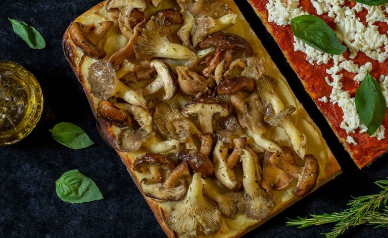 Funghi Forest pizza